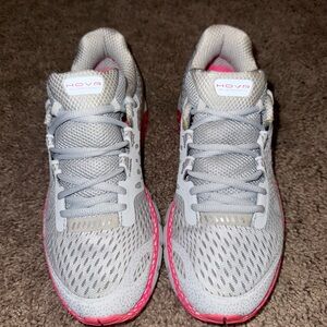 Size 8 - Under Armour Guardian 2 HOVR Pink/Gray, 3022598-102, No Box, Great!